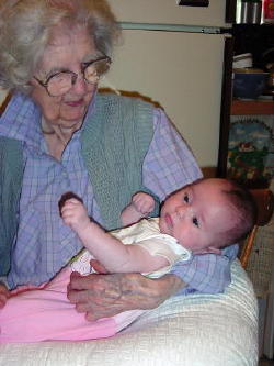 Peri with Great Grandmother