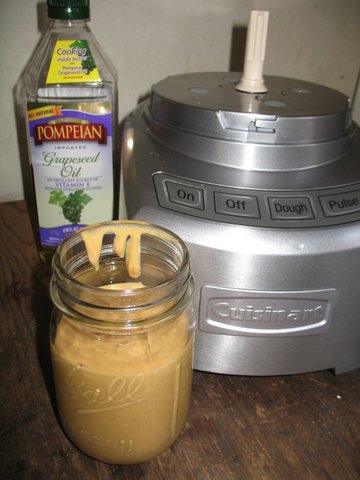 Homemade Peanut Butter. All done.